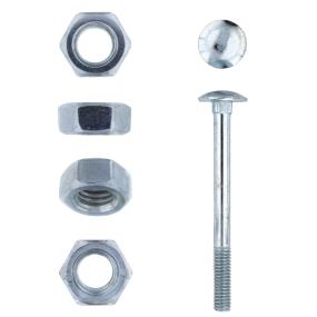 Cup Square Bolt & Nut -  Zinc Plated